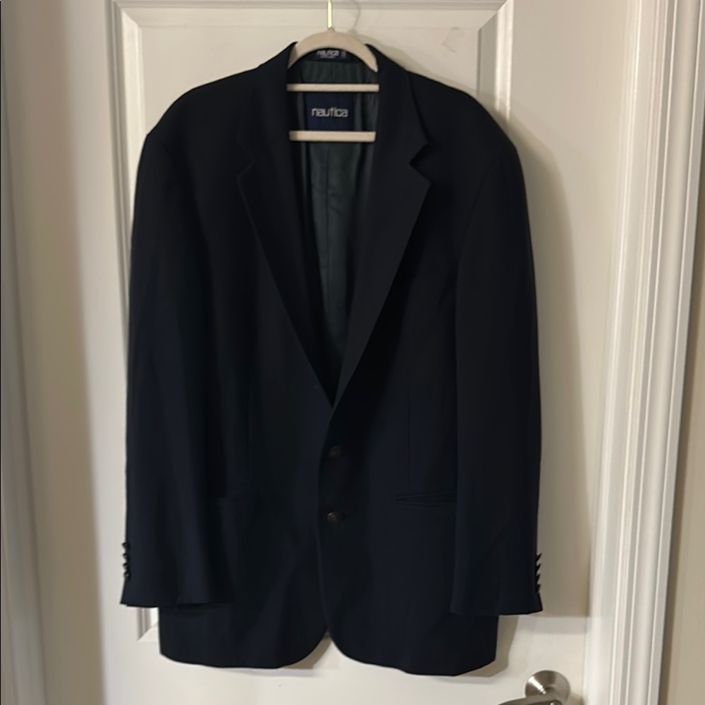 Nautica Men's Dark Blue Blazer